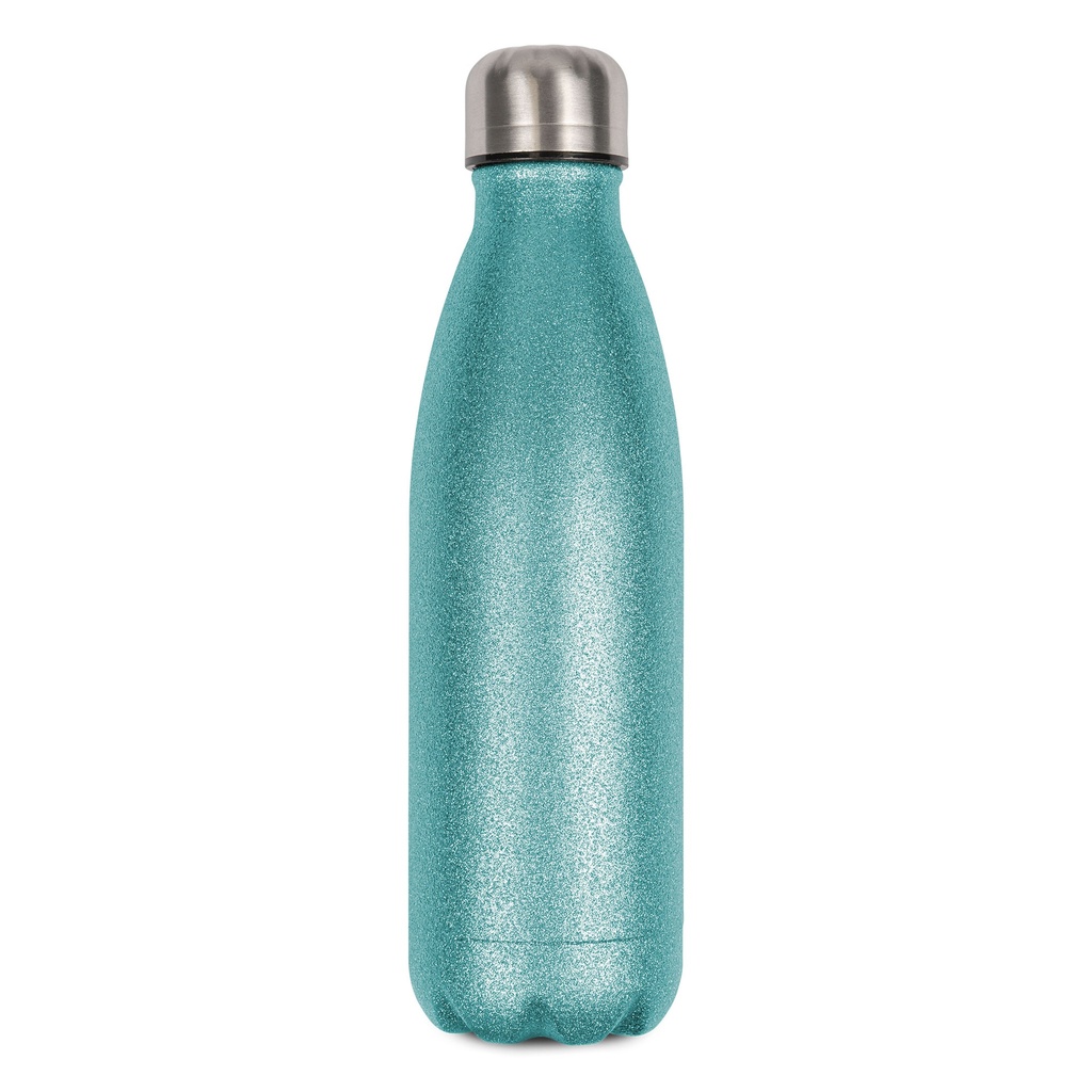 Bouteille isotherme en inox 500 ml avec surface effet SPARK (paillettes)