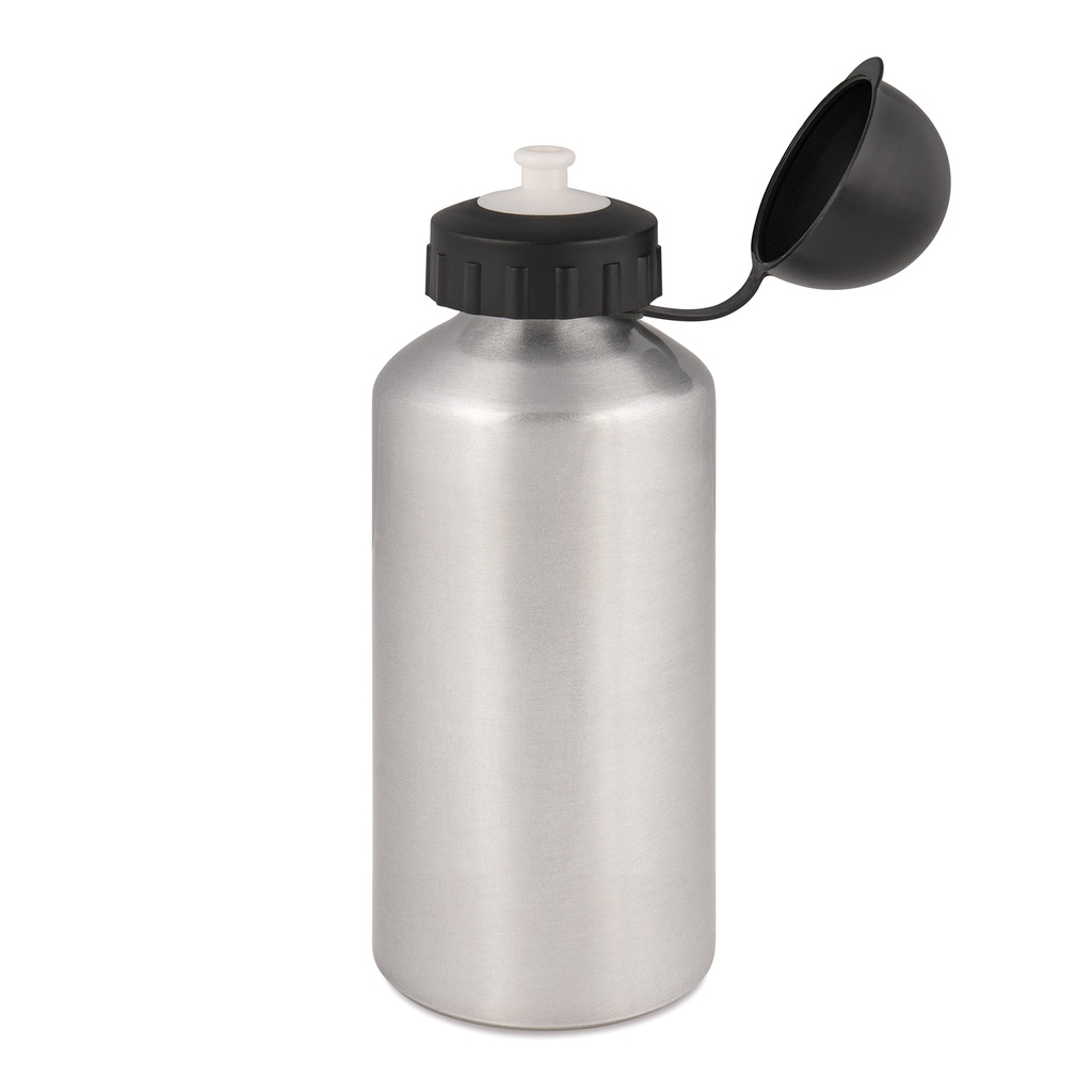 Gourdes de voyage en aluminium 500ml Grise