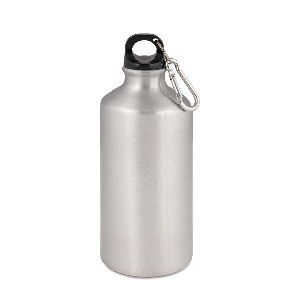 Gourdes de voyage en aluminium 500ml Grise