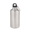 Gourdes de voyage en aluminium 500ml Grise