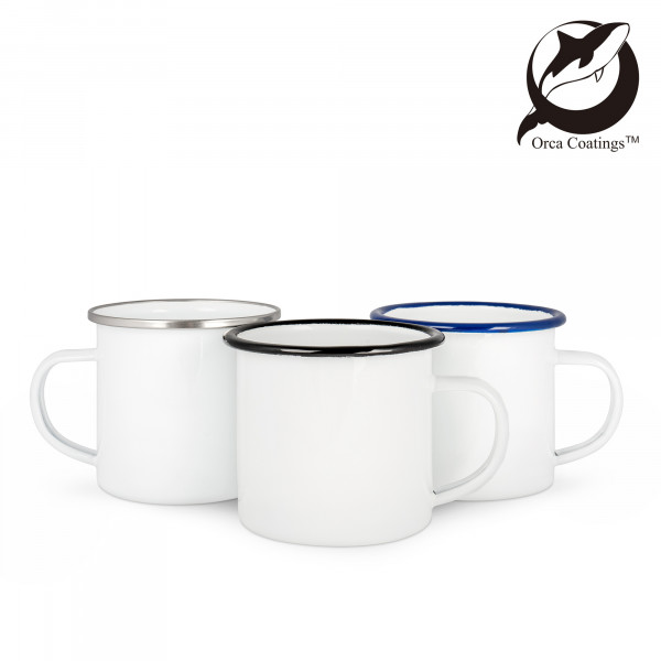 Tasse émaillée 12oz, Orca™ Coating